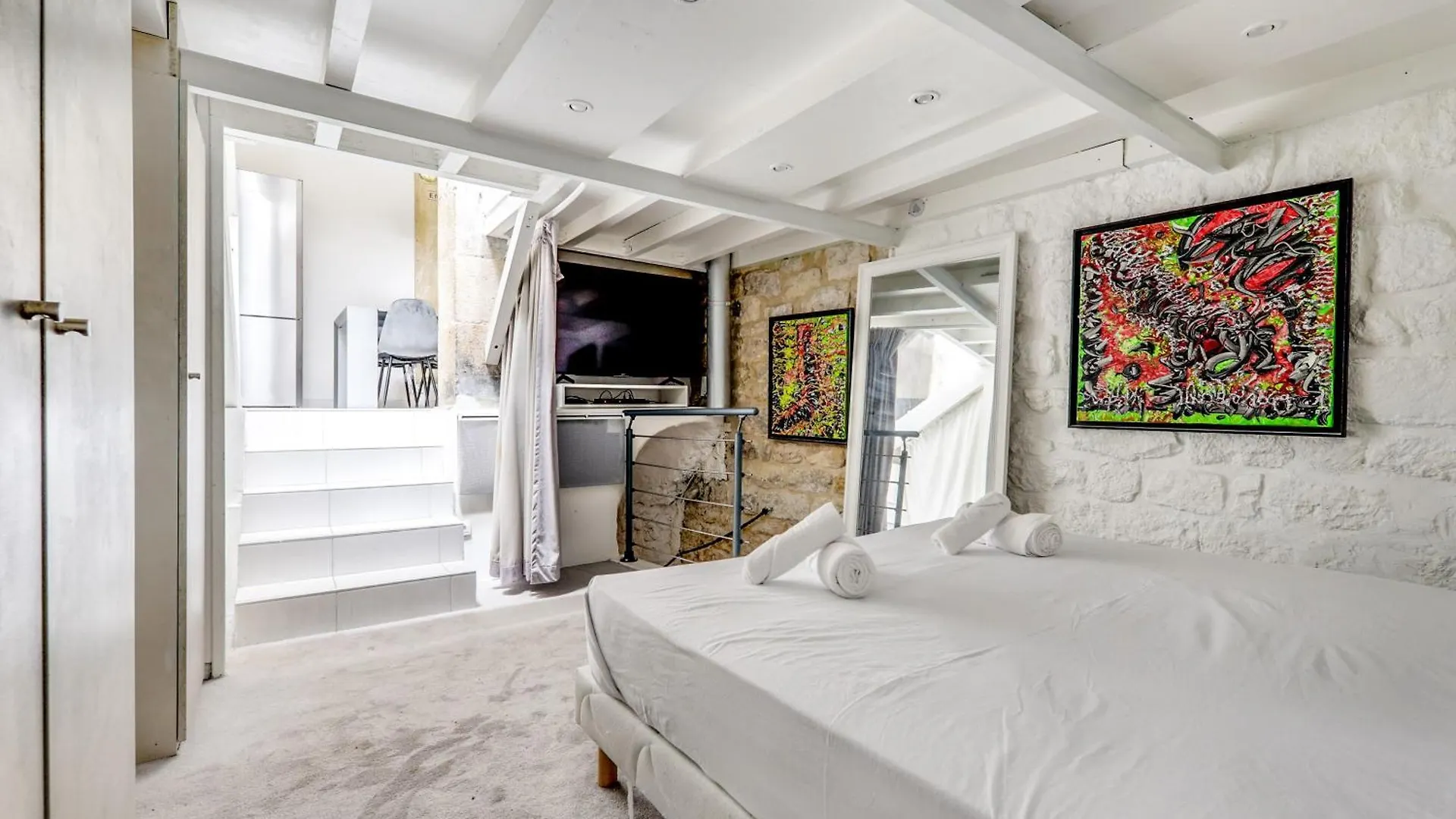 Apartment Authentique Appartement Quartier Branche Paris